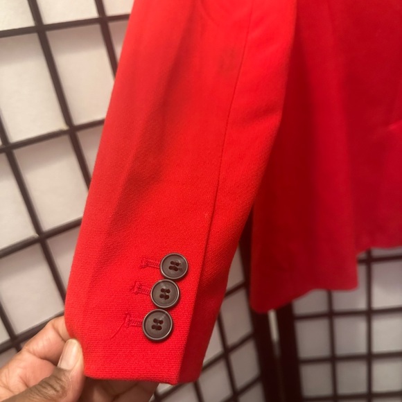 Gently Used Red Worthington Petite Small Blazer - Picture 4 of 11
